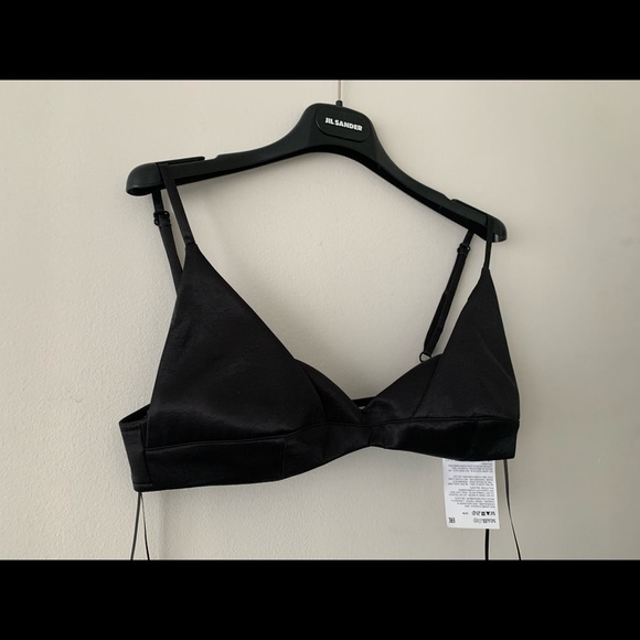 Jil Sander Nikita Satin Bra Top Sz 34 - Picture 9 of 15